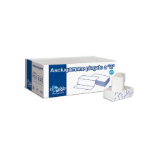Papīra dvielis Z- veida, PAPERBLU, celuloze,150 lock., 2 slāņi, 23.5x24 cm, 18g/m2, 25pac.