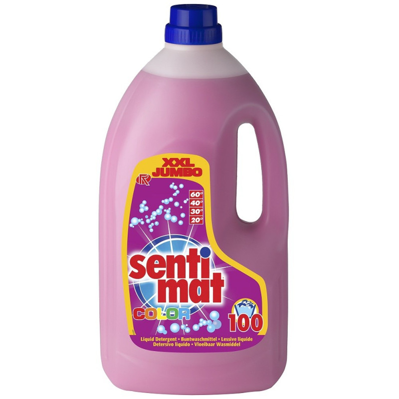 Veļas mazgāšanas līdzeklis SENTIMAT COLOR, (5L)