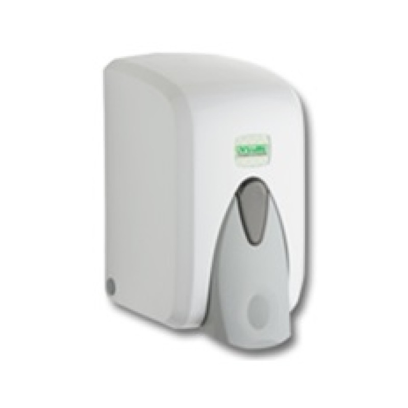 Dozators putu ziepēm 0.5l, F5, 17x11x13cm, balts