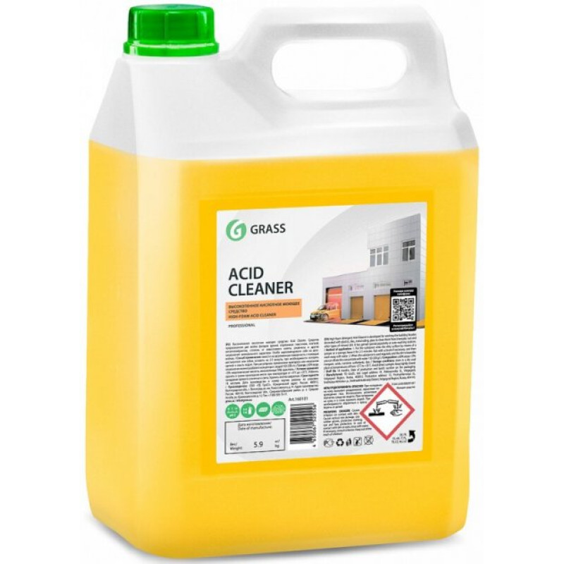 Acid Cleaner, plaša pielietojuma skābes tīrīšanas līdzeklis, 5.9kg