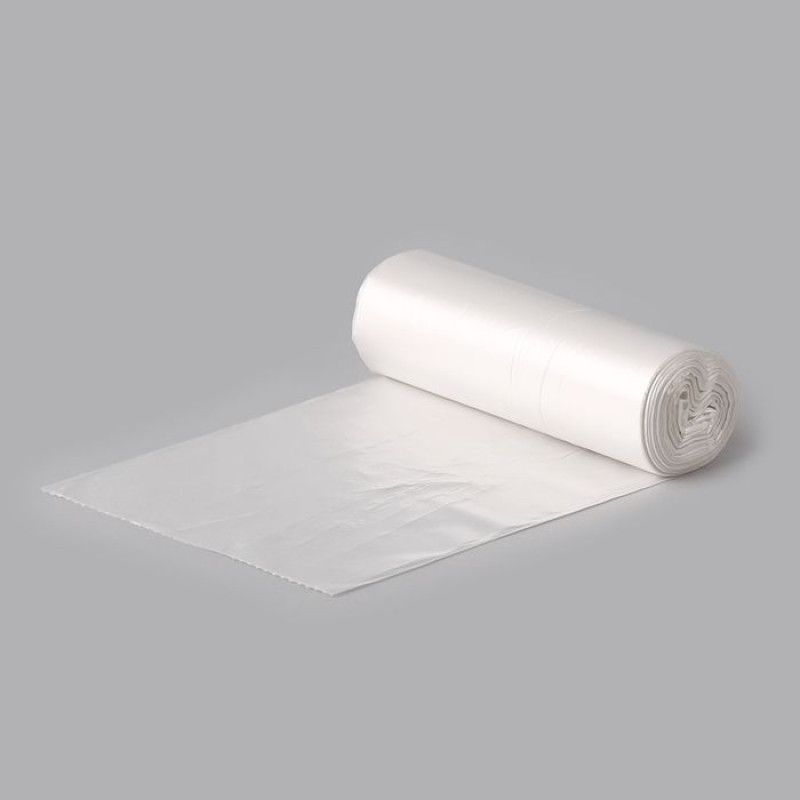 Atkritumu maisi 150L, 75x115cm, caurspīdīgi, LDPE, 10gab/rul.