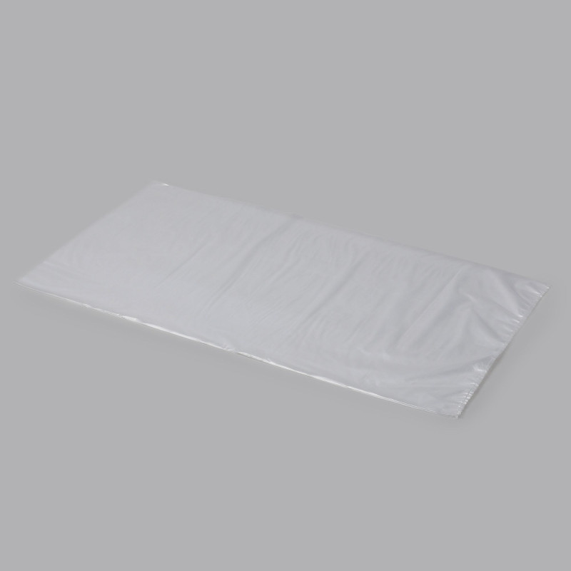 Maisi 48x90cm bez rokturiem ar perforāciju, caurspīdīgi, HDPE. iepakojumā 50gab.