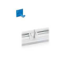 ARICASA Āķis instrumentu turētājam, balts 30x30x40mm