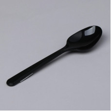 Plastmasas karotes 18cm, melnas,daudzreizlietojamās, PS, iepakojumā 50gab. (40iep/kastē)