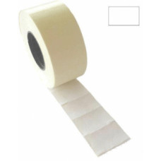 Marķēšanas uzlīmes 26x16mm baltas, kantainas malas, 1000 uzl./rul.