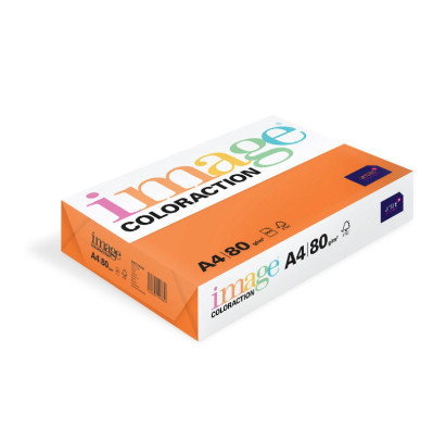 Krāsains papīrs A4, 80g/m2, 500 loksnes, Amsterdam/oranžā krāsā, Image Coloraction