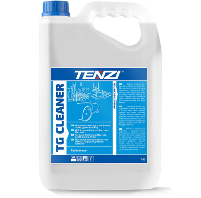 TENZI TG Cleaner līdzeklis uzlīmju, gumijas un darvas pēdu noņemšanai, 5 L