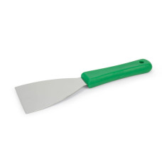 ARICASA Rokas skrāpis ar asmeni, 240x75x20 mm, zaļš, 12gb/kastē