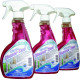 STROVELS Glass Cleaner Red līdzeklis stikla tīrīšanai, koncentrāts, Ph-11.4, 500ml, (12gab