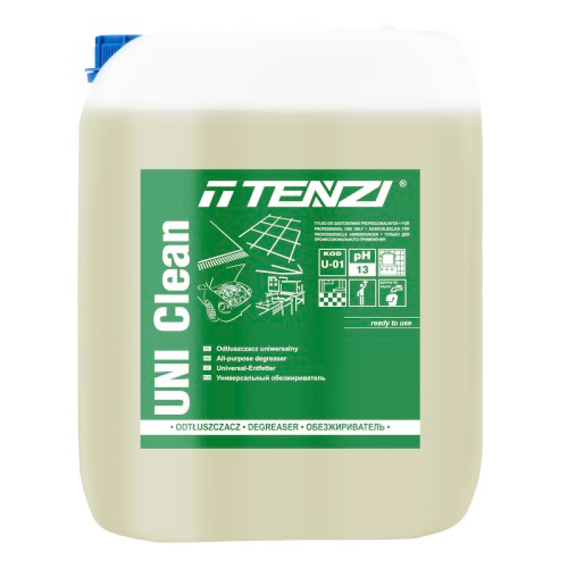 Universālais līdzeklis traipu noņemšanai TENZI UNI Clean 10L (1gb/iep, 60gb/pll)