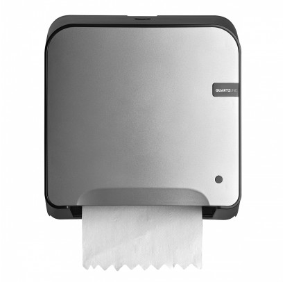 Turētājs dvieļiem QuartzLine Minimatic XL,  sudrabs, 318х310х185 mm