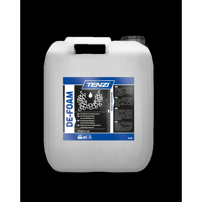 Putu neitralizators TENZI De-Foam 10L (60gab/pal)