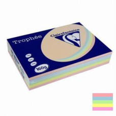 Papīrs TROPHEE asorti/pasteļ.A4/160gr/250
