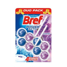 Bref Aktiv tualetes poda skalošanas bloki ar lavandas smaržu 2x50g