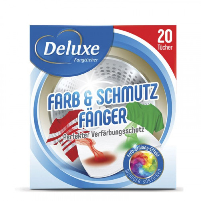Salvetes krāsu savākšanai Deluxe farb&schmutz (20gb/iep)