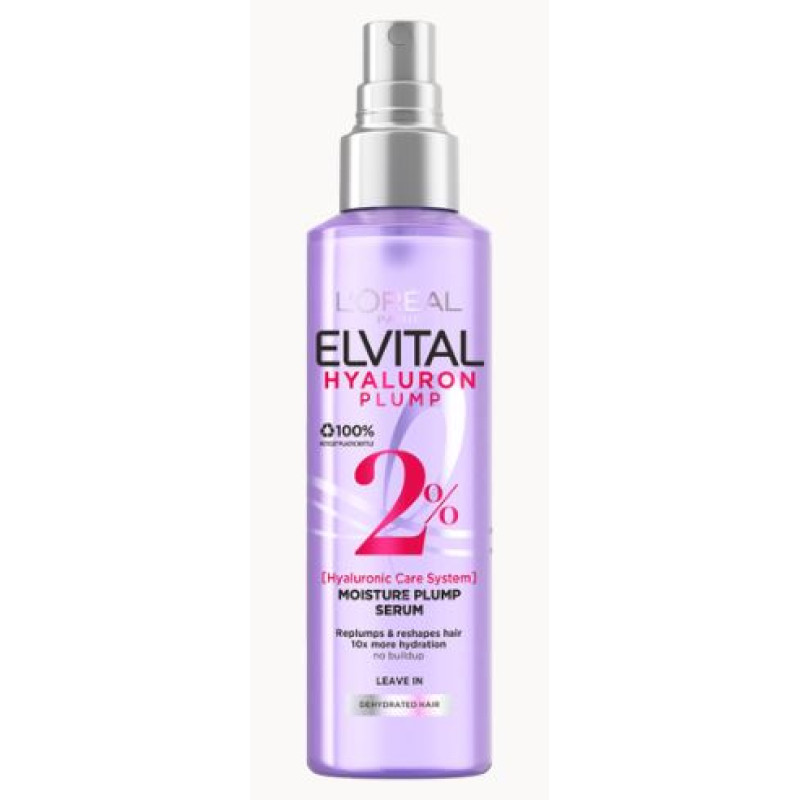 ELVITAL  matu serums HYALURON PLUMP, 150ml