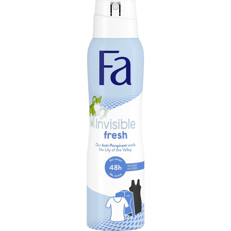 FA dezodorants Spray Invisible Fresh,150ml
