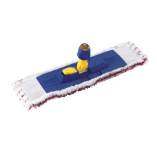 Mops mikrošķiedras, ar turētaju, 46cm, zils/dzeltens (12gb/kast)