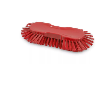 ARICASA liela rokas ergonomiska birste sarkana 285 x 140 x 65 mm