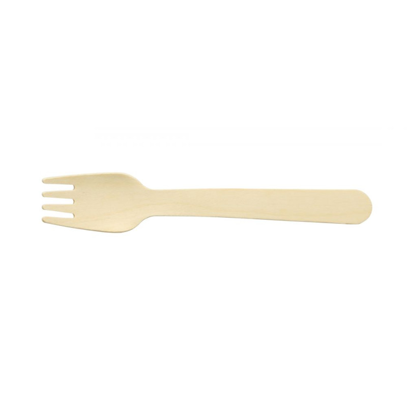 Koka dakšas 16cm 100 gab.