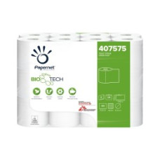 Inovatīvais tualetes papīrs "Papernet Bio Tech", 2 slāņi, 407575 (24R/1iep.) (4iep./1paka)