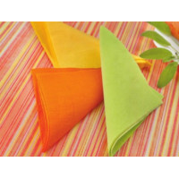 Galda salvetes, 25x25cm, 2-kārt., zaļas, (100gab)