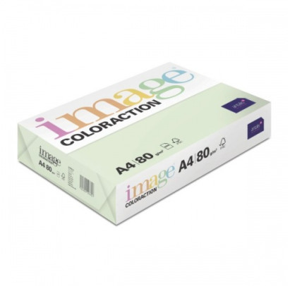 Krāsains papīrs A4, 80g/m2, 500 loksnes, Jungle/Pale Green, Image Coloraction