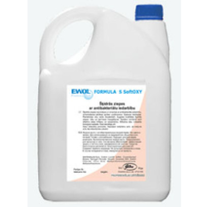 EWOL profesionālas šķidrās ziepes Professional Formula S SoftOxy, 5 L