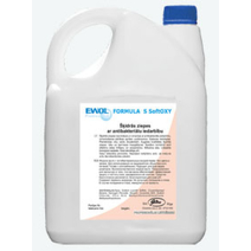 Profesionālas šķidras ziepes EWOL Professional Formula S SoftOxy, 5L (2gab/kastē)