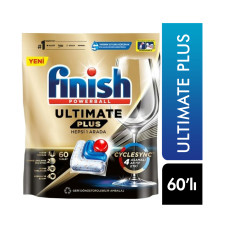 +Finish Powerball Ultimate Plus trauku mazgāšanas tabletes 60gb