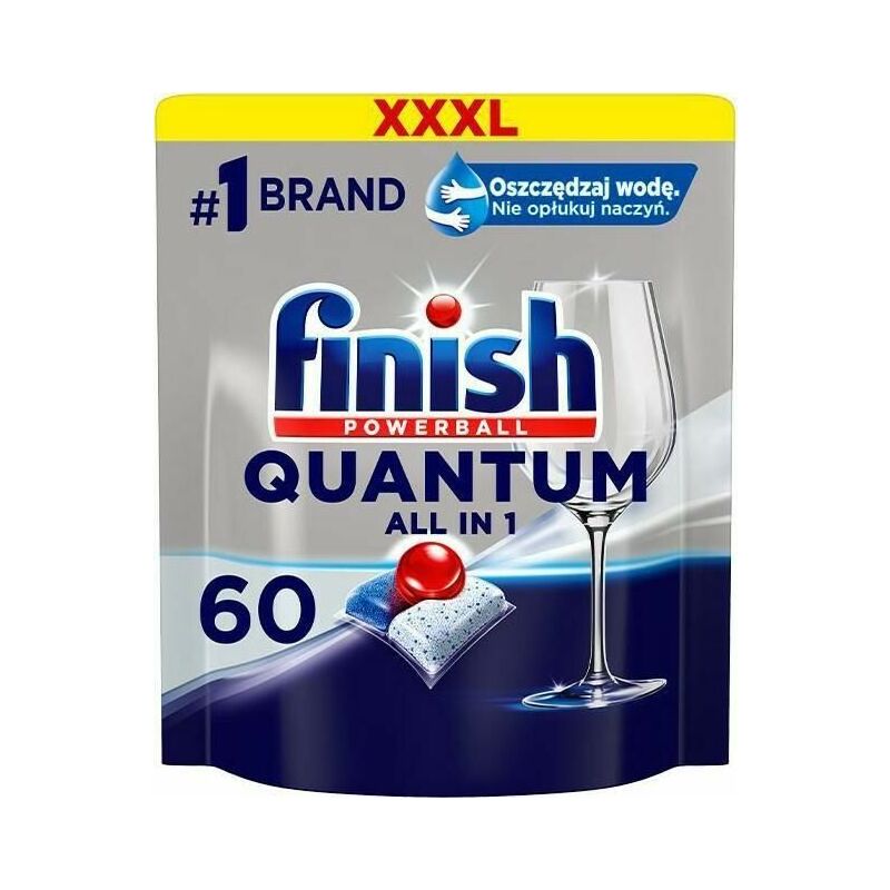 +FINISH Quantum All-in-1, trauku mazgāšanas tabletes 60gb