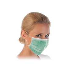 Sejas aizsargmaska, 3-slāņu, PP, zila, 50.gab.,(40iep/kastē)