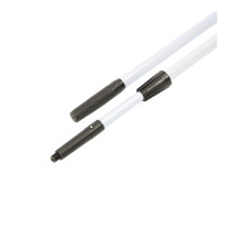 Aluminija kāts ar uzgali un vītni, teleskopisks, 2x60cm konuss