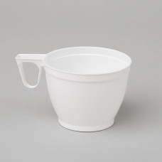 Krūzīte kafijas, PS, 200ml, balta