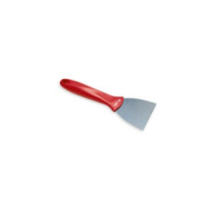 ARICASA Rokas skrāpis ar asmeni, 190x75x20 mm, sarkans, 12gb/kastē
