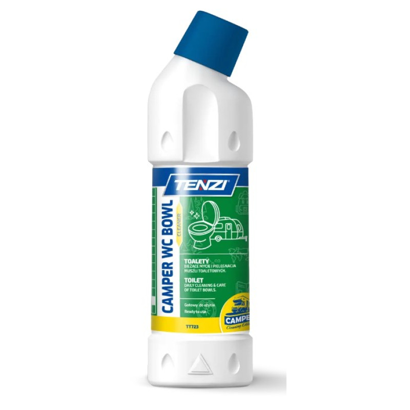 Tualetes tīrīšanas līdzeklis gēls TENZI CAMPER WC BOWL CLEANER 750ml, 9gab/kastē