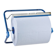 Turētājs industriālam papīram,metāla, piestiprināms pie sienas, platums 30cm, garums 42cm