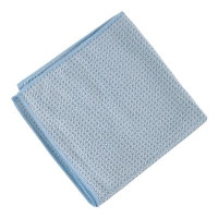 Mikrošķiedras vafeļu dvielis GREEN-TEX 38x38cm, zils