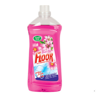 FLOOR universāls gridas mazgāšanas līdzeklis GARDEN FLOWERS active fresh 24h, 1,5L
