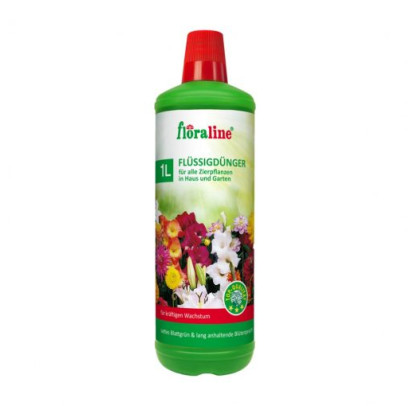 FLORALINE šķidrais mēslojums puķēm, 1 L