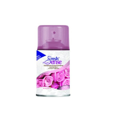 FRESH SENSE gaisa atsvaidzinātājs rezerve Roze, 260 ml
