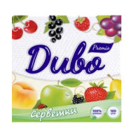 Galda salvetes DIVO PREMIO 24x24 cm, baltas, 1 kārta ( Izcelsmes valsts Ukraina )