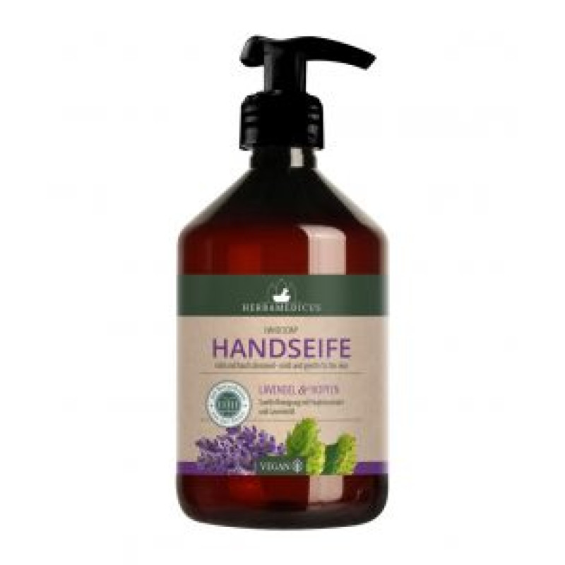 HERBAMEDICUS šķidrās ziepes lavanda/apinis 500ml ( Izcelsmes valsts Vācija )
