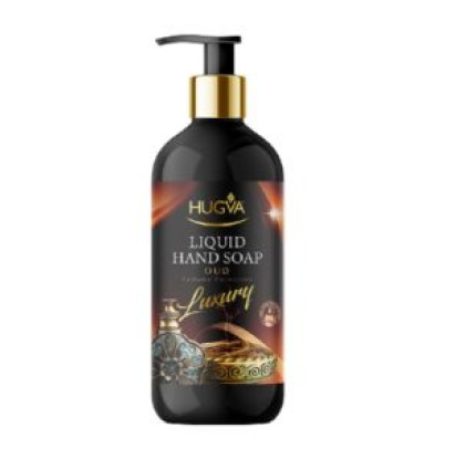 HUGVA LUXURY šķidrās ziepes Oud, 500 ml
