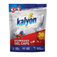 KALYON kapsulas 3in1 trauku mazgājamām mašīnām 30gb