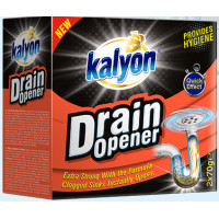 Tīrīšanas granulas kanalizācijām KALYON  3x50gr (24gab/kastē)