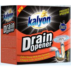 Tīrīšanas granulas kanalizācijām KALYON  3x50gr (24gab/kastē)