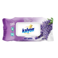 KALYON mitrās salvetes 100gb LAVENDER ( Izcelsmes valsts Turcija )
