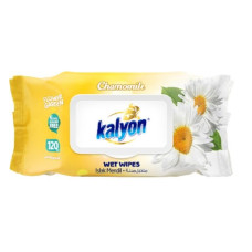 KALYON mitrās salvetes CHAMOMILE 120gb ( Izcelsmes valsts Turcija )