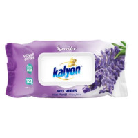 KALYON mitrās salvetes LAVENDER 120gb ( Izcelsmes valsts Turcija )